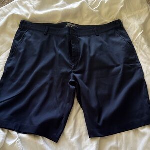Nike Men's Dark Navy Flat Front Shorts